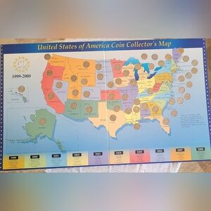 United States Coin Collector's Map